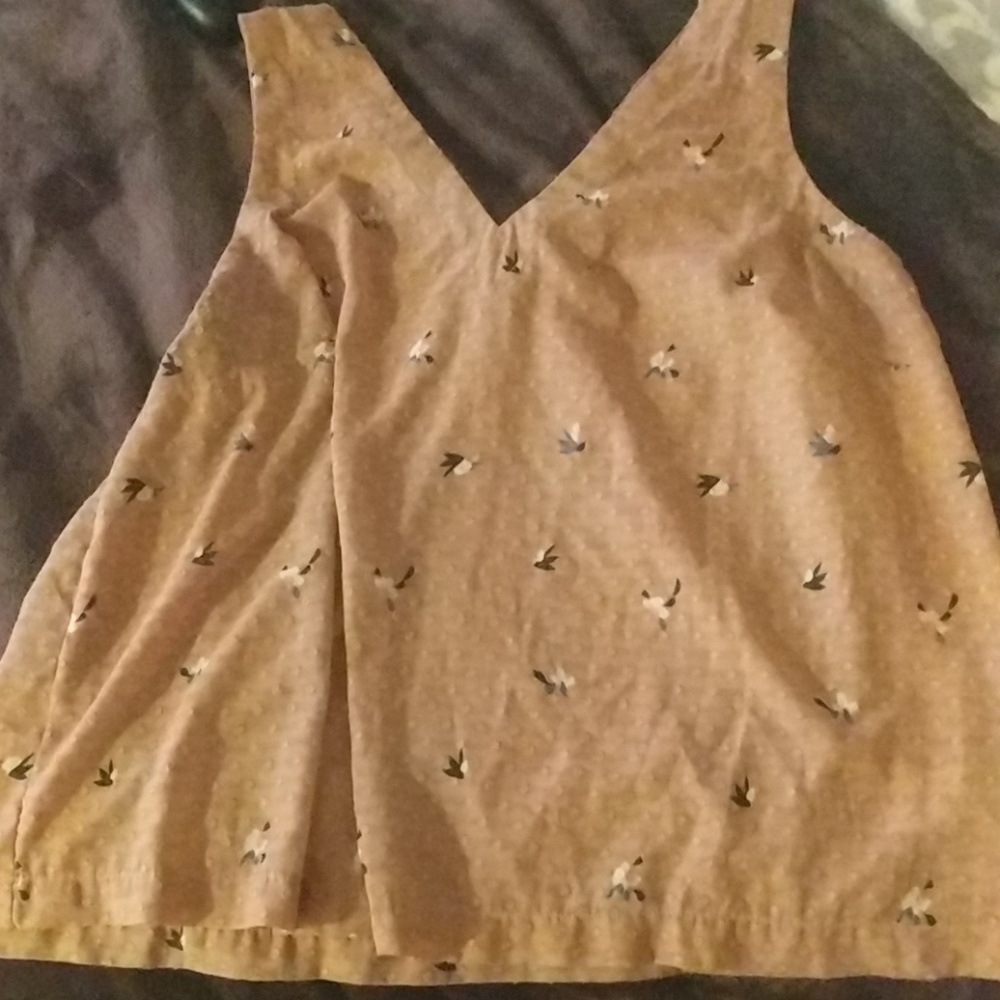 A new day floral chiffon top